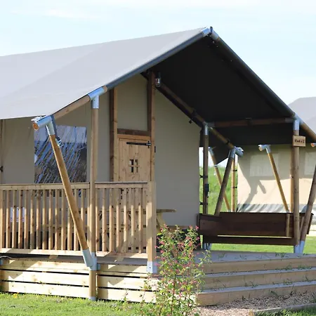 Safaritent Wood Xl Met Tuinzicht Nieuwe Wetering Exterior photo