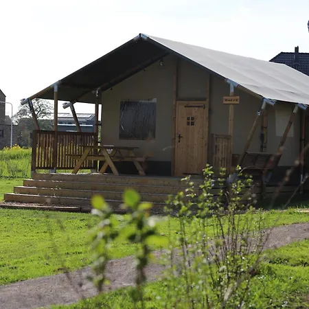 Safaritent Wood Xl Met Tuinzicht Nieuwe Wetering Exterior photo